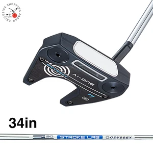 Odyssey Ai-ONE #7 S Mallet Putter 34in STROKE LAB 90 Steel Shaft Men Slant Neck - Picture 1 of 10