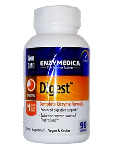 ENZYMEDICA DIGEST COMPLETE ENZYME FORMULA 90 CAPS EXP. 04/2026 - Picture 1 of 3
