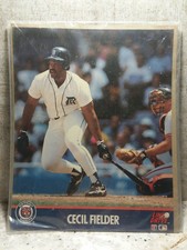 1991 IMPEL MARKETING LINE DRIVE CECIL FIELDER 8" X 10" PHOTO POSTER
