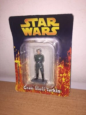 De Agostini Guerre Stellari Star Wars GRAN MOFF TARKIN in Metallo 6 cm MOC, 2005 - Immagine 1 di 2