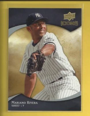 Mariano Rivera 2009 Upper Deck Icons Card # 75 New York Yankees Baseball MLB - Image 1 of 2