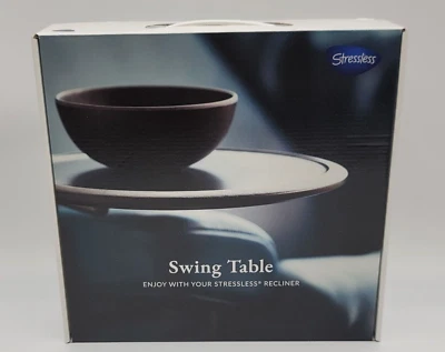 Ekornes Stressless Swing Table - *BRAND NEW* - Wenge Stain