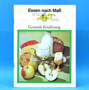 Essen nach Maß | Gesunde Ernährung | Verlag für die Frau DDR um 1978 D - Bild 1 von 1