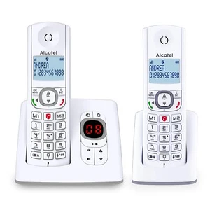 F530 Voice Duo - Téléphone Fixe Sans Fil DECT Avec Répondeur - Grand Écran Ré... - Zdjęcie 1 z 6