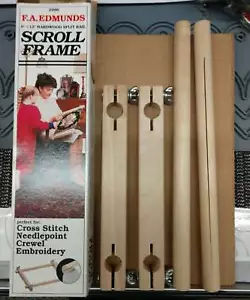 F.A. EDMUNDS SPLIT RAIL SCROLL FRAME CROSS STITCH, NEEDLEPOINT, 2997 - Picture 1 of 1
