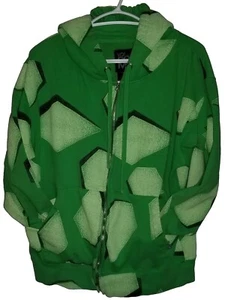 Volcom Full Zip Dino Too Basiz Hooded Sweater Size M - Picture 1 of 9