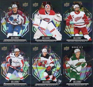 2022-23 UD Allure Hockey Black Rainbow   #1--#142   ***YOU PICK***