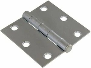 Bisagra a tope ancho 4" con pasador fijo galvanizado Hillman 851744 - Imagen 1 de 3