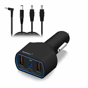 BatPower 120W Car Charger HP Envy X360 Pavilion 360 Laptop Notebook Smartphone - Picture 1 of 8