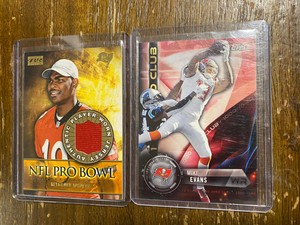 2000 Topps reserve Keyshawn Johnson jersey patch card Mike Evans rookie 