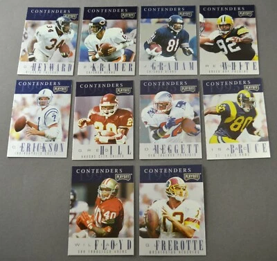 1995 NFL Playoff Contenders Various Teams Football Trading Cards - Your Choice - Image 1 of 2