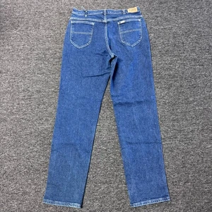Pantalones de mezclilla vintage LL Bean Freeport Maine ropa de trabajo hechos en EE. UU. para hombre talla 36x34 azul - Imagen 1 de 7
