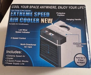 EXTREME SPEED LUFTKÜHLER 2X KÜHLLEISTUNG TRAGBARE KLIMAANLAGE - Bild 1 von 10