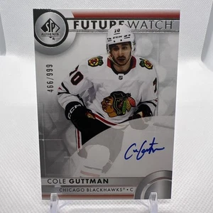 Reloj Cole Guttman 2023-24 SP Auténtico Future Automático Chicago Blackhawks - Imagen 1 de 2