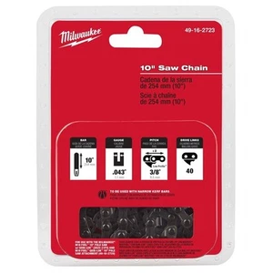 10 " Säge Kette Milwaukee Electric Tools 49 16 2723 - Bild 1 von 3