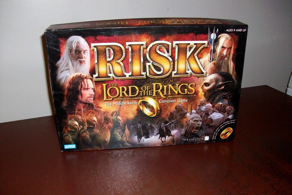 RISK THE LORD OF THE RINGS MIDDLE EARTH CONQUEST JUEGO 2002 HASBRO POR FAVOR LEER... Foto 1 de 2