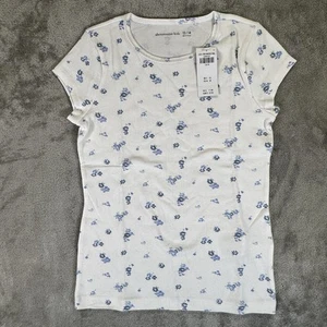 Girl’s Abercrombie  Floral Shirt Size 13/14 - Picture 1 of 6