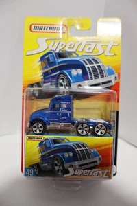 MATCHBOX SUPERFAST # 49 BLUE TRACTOR CAB BRAND NEW - Picture 1 of 3