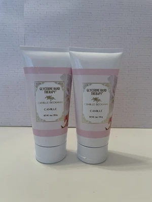 2 - 6 OZ Camille Beckman Glicerina Terapia de Manos, Aroma Camille *Nuevo + Sellado Foto 1 de 4