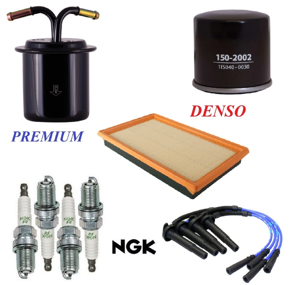 Kit de afinación filtros bujías de cable para Subaru Forester H4; 2,5 L 1999 Foto 1 de 1