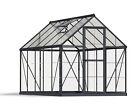 Walk-in Greenhouse kit 6x10 Polycarbonate Adjustable Vent Window Hybrid
