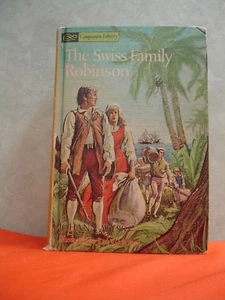 Swiss Family Robinson & Robinson Crusoe Companion Library 2 Book1963) (H27) - Imagen 1 de 8