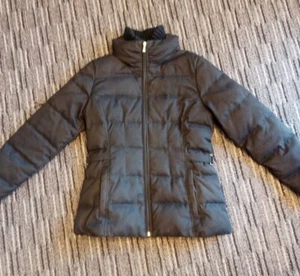 Weatherproof 1948 Coat Quilted Down Feather Fill Black Womens Sz Small - Picture 1 of 10