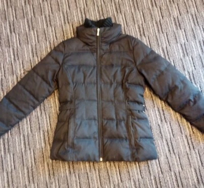 Weatherproof 1948 Coat Quilted Down Feather Fill Black Womens Sz Small - Image 1 of 4
