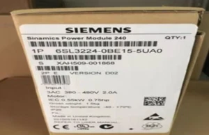 NEW  G120 frequency converter 6SL3224-0BE24-0UA0 with 90 day warranty - Picture 1 of 5