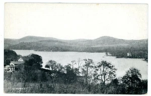 Peekskill NY - VISTA DE PÁJARO DEL LAGO OSCAWANA DESDE EL HOTEL - Postal - Imagen 1 de 2