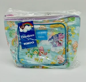 Iglú CUIDADO OSOS Retro Nostálgico Arco Iris Nubes Ombre Almuerzo Refrigerador Bolso Gruñón - Imagen 1 de 7
