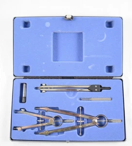 Teledyne Post Career Instruments 38JG-120 Drafting Drawing Instruments Tool Set - Picture 1 of 8