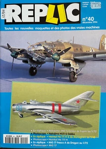 REPLIC 40 WW2 IJN NAKAJIMA J1N1-2 GEKKO IRVING He-111H MIG-17 FRESCO WW2 IJN - Picture 1 of 3