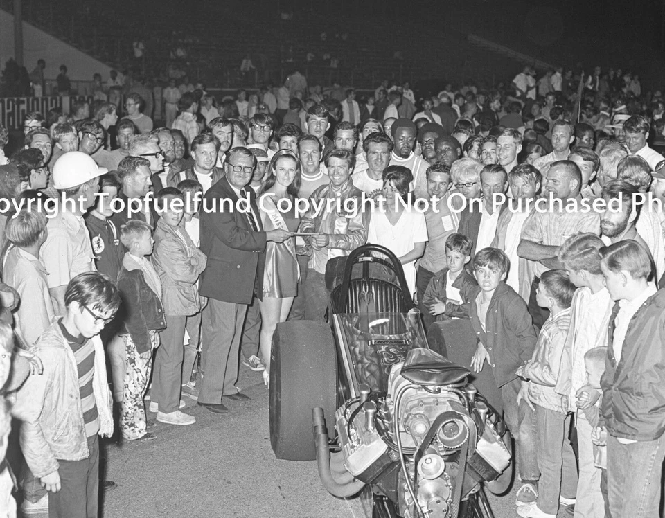 Larry Dixon Howard Cams Rattler Dragster Winners Circle 8x10 NHRA Top Fuel Foto Foto 1 de 1