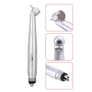 LED Dental E-Generator High Speed 45 Degree Handpiece 4 Hole Turbine - Picture 1 of 6