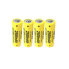 4PK+14500+Battery+2500mAh+Li-ion+3.7V+Rechargeable+Batteries+For+LED+Flashlight