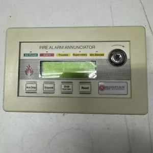Notificador FDU-80 Alarma de Incendio FACP 80 Personajes Pantalla Anunciador Sin Llave - Imagen 1 de 8