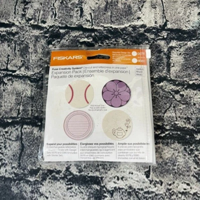 Fiskars Fuse Creativity System Die Cut Expansion Pack Medium Circles Shapes - Image 1 of 4