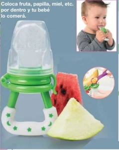 Chupon Alimentador Para Bebe funciona como mordedera CALMA COMEZON EN ENCIAS - Picture 1 of 2
