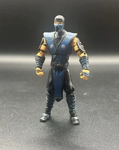 RARA Figurina Jazwares Mortal Kombat Sub-Zero 20° Anniversario 2011 3,75" - Foto 1 di 2