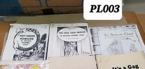 PULP vintage 1928-55 best detective STORIES; PL03: Nebel, Dent, Keene, Gault - Picture 1 of 7