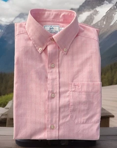 Southern Tide Men long sleeve button up Shirt size small pink/white plaid - Picture 1 of 6