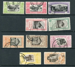 ROMANIA 1906 Exhibition Fine used to 3L 10 Stamps - Picture 1 of 2