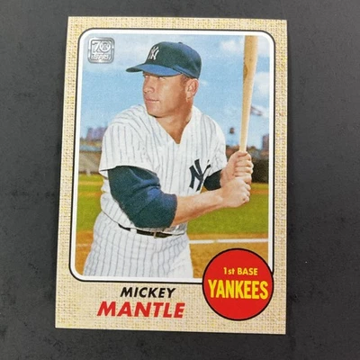 1996 Topps #18 Mickey Mantle Mickey Mantle reimpresiones conmemorativas Foto 1 de 2