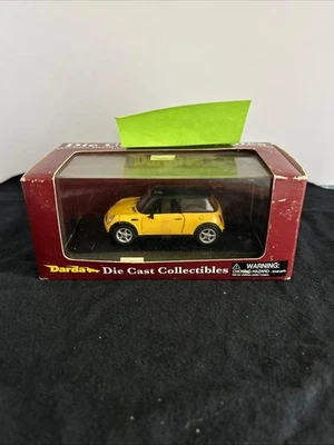 Darda Mini Cooper желтый масштаб 1/43 литая в коробке G63 - Изображение 1 из 4