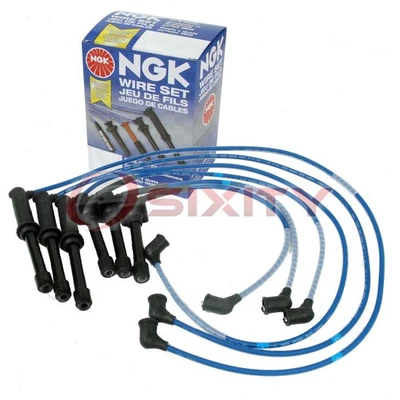Juego de cables de bujía NGK de 1 pieza para Mazda MX-6 1993-1994 2,5 L V6 - Kit de motor od Foto 1 de 4