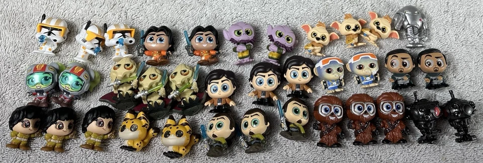 Disney Star Wars Doorables Lote de 35 - Chewbacca, Han Solo, Kanan Jarrus + más Foto 1 de 4