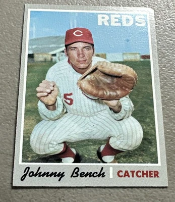1970 Topps #660 Johnny Bench Reds EX/NM - Imagem 1 de 4