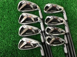 TaylorMade M2 Iron Set 5-9,Pw,Aw,Sw 8pc Flex Stiff TM7-216 Graphite - Picture 1 of 5