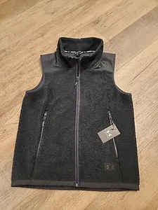 Under Armour Men’s UA Mission Men's MEDIUM Vest (1378848) Navy/Black - Picture 1 of 6